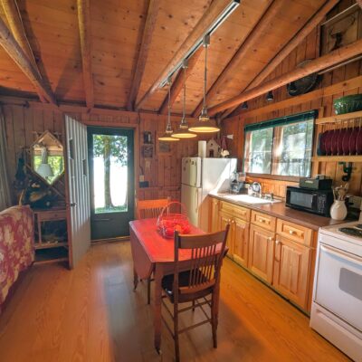 Whispering Pines Romantic Lakefront Cabin